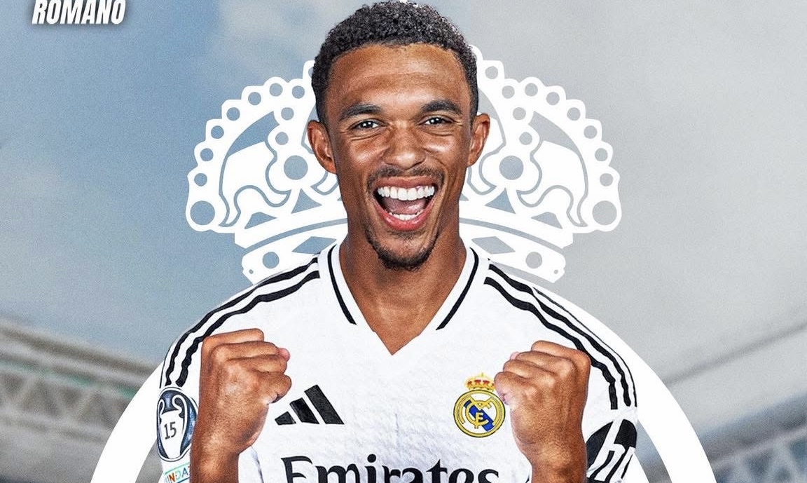 Featured for the presentation of Trent Alexander-Arnold as Real Madrid player