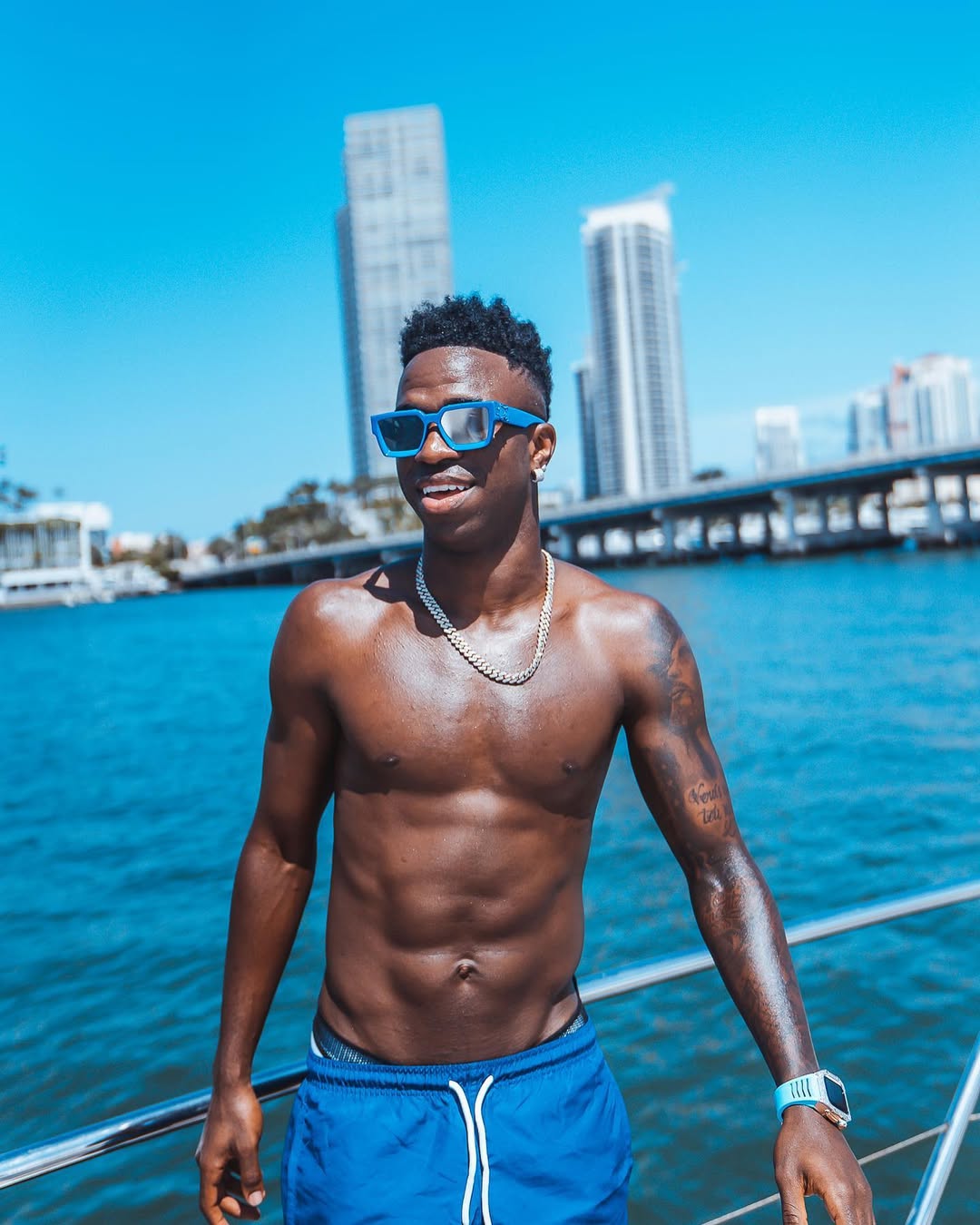 Vinicius Jr. Enjoys the International Break in Miami